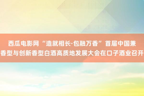 西瓜电影网 “造就相长·包融万香” 首届中国兼香型与创新香型白酒高质地发展大会在口子酒业召开