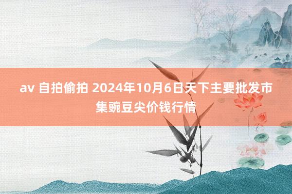 av 自拍偷拍 2024年10月6日天下主要批发市集豌豆尖价钱行情